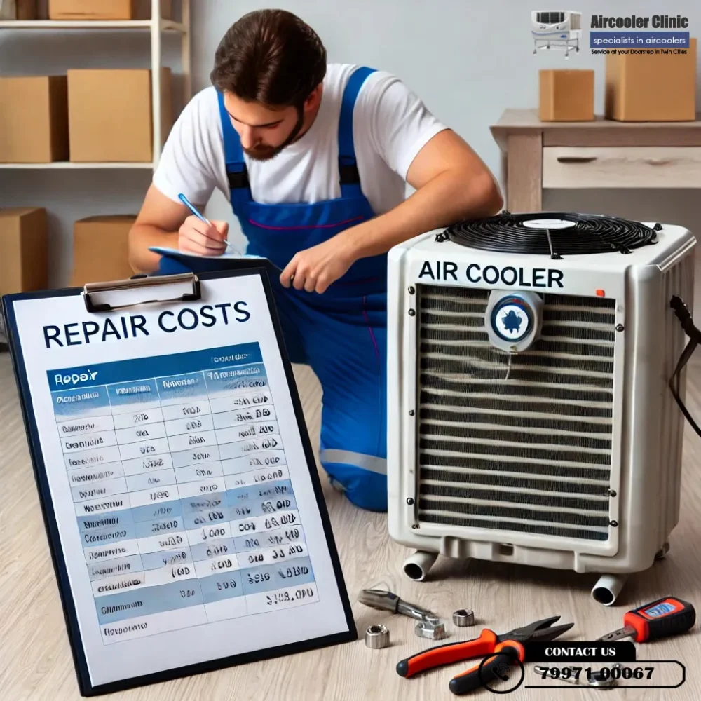 Estimated air cooler repair cost - Expert service by Air Cooler Clinic. Call 7997100067 for a quote.
