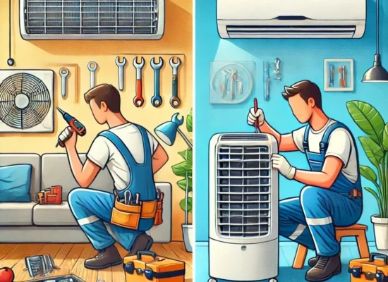 DIY air cooler fixes vs. professional repair – Expert guidance from Air Cooler Clinic. Call 7997100067 for V-Guard cooler service