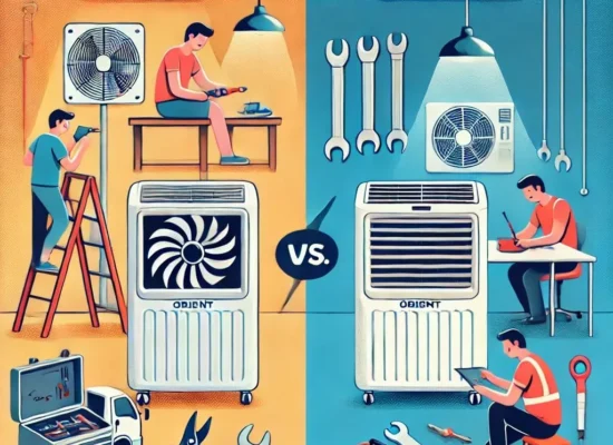 DIY fixes vs. professional repair for Orient Electric air coolers – Expert service in Hyderabad by Air Cooler Clinic. Call 7997100067