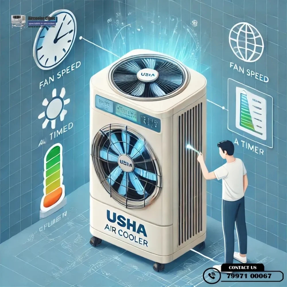 Energy-saving tips for Usha air coolers – Reduce power consumption with expert advice from Air Cooler Clinic. Call 7997100067 for service