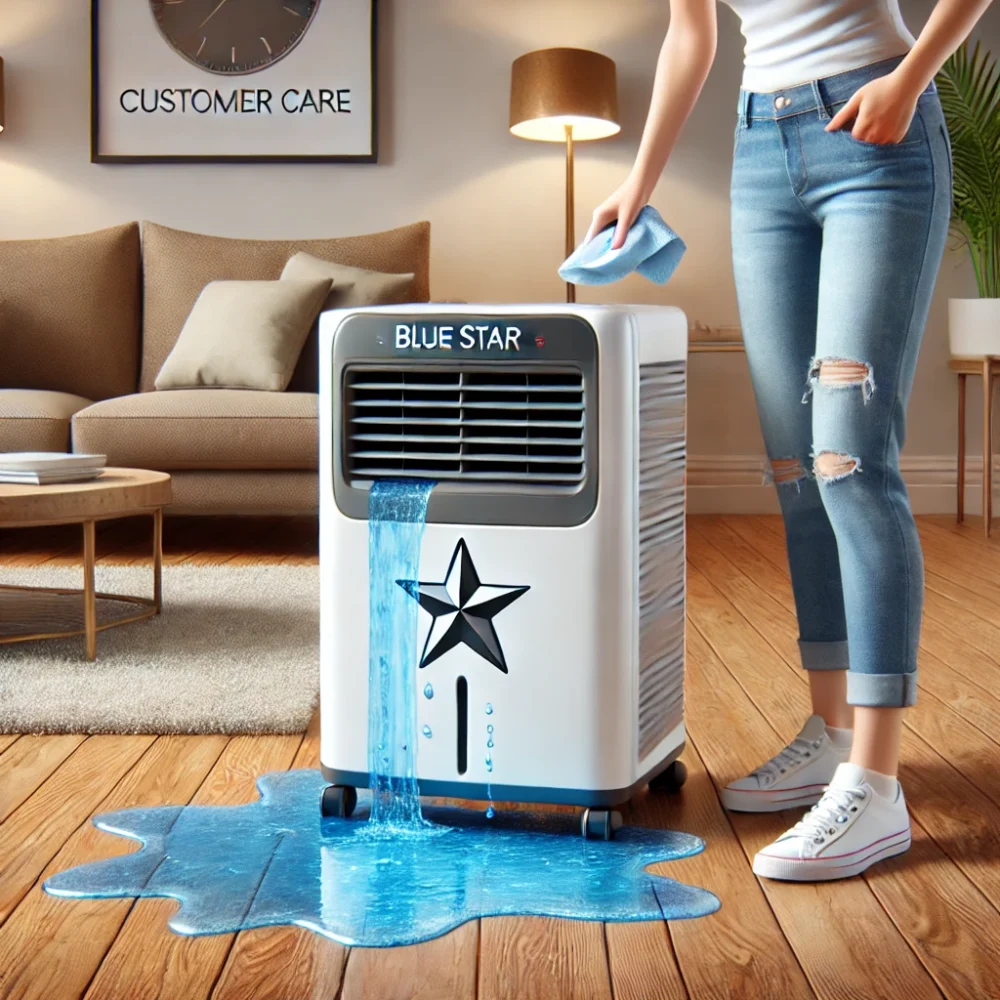 Blue Star air cooler water leakage - Expert repair in Hyderabad | Air Cooler Clinic 7997100067