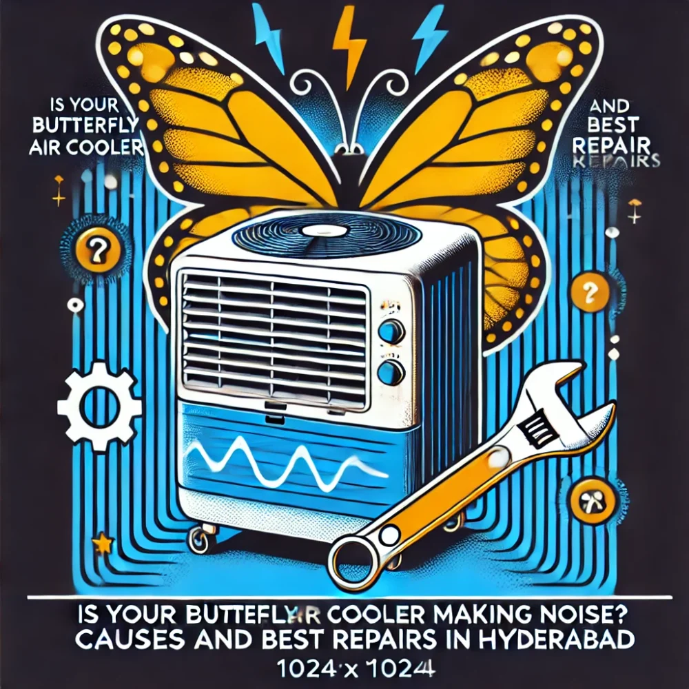 Butterfly air cooler making noise - Causes and expert repairs in Hyderabad | Air Cooler Clinic 7997100067