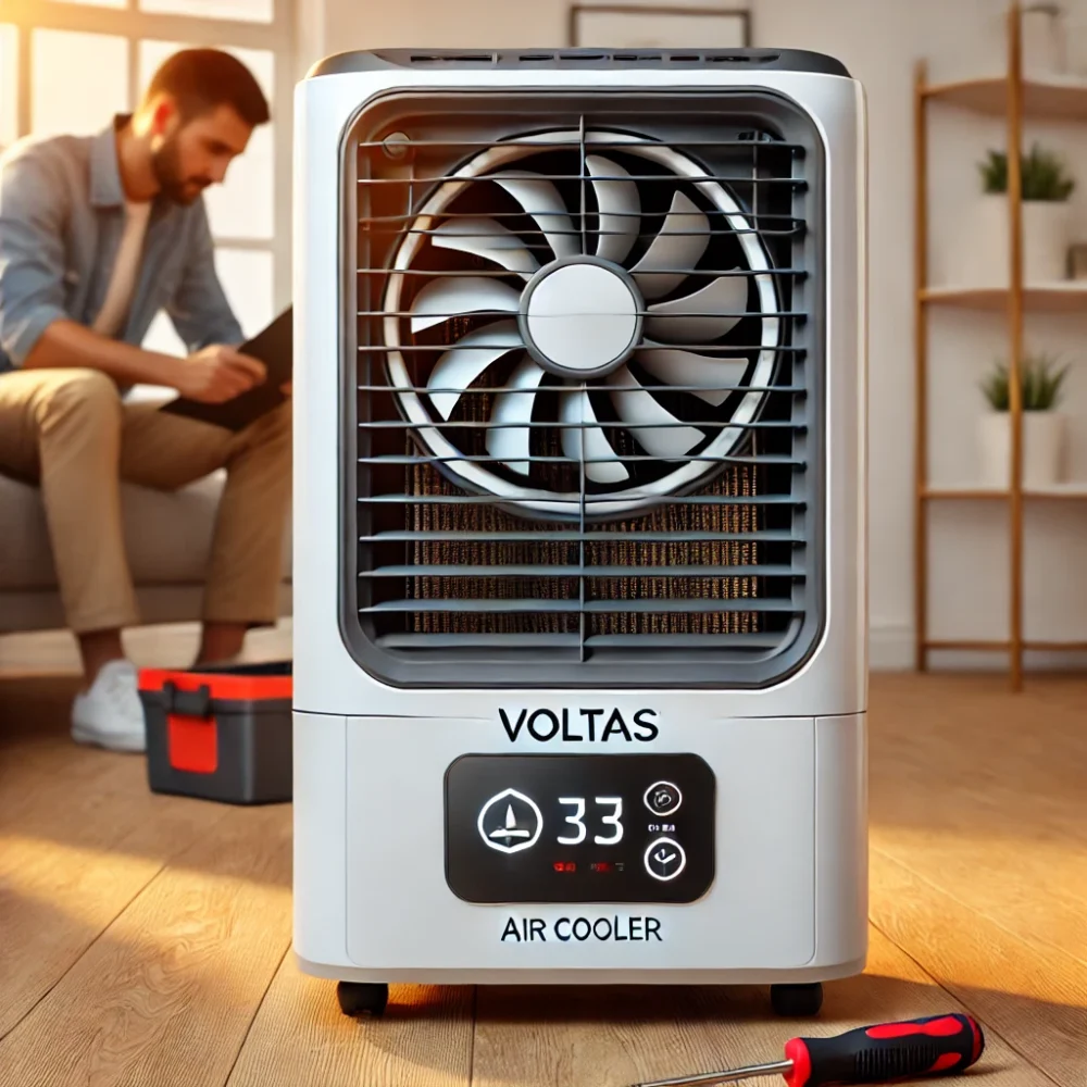 Troubleshooting guide for Voltas air cooler fan not spinning – Expert repair solutions by Air Cooler Clinic. Call 7997100067 for service.
