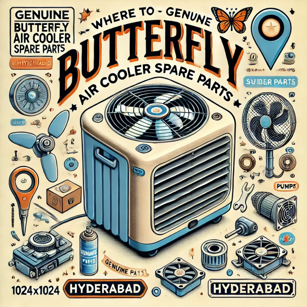 Genuine Butterfly air cooler spare parts in Hyderabad | Air Cooler Clinic 7997100067