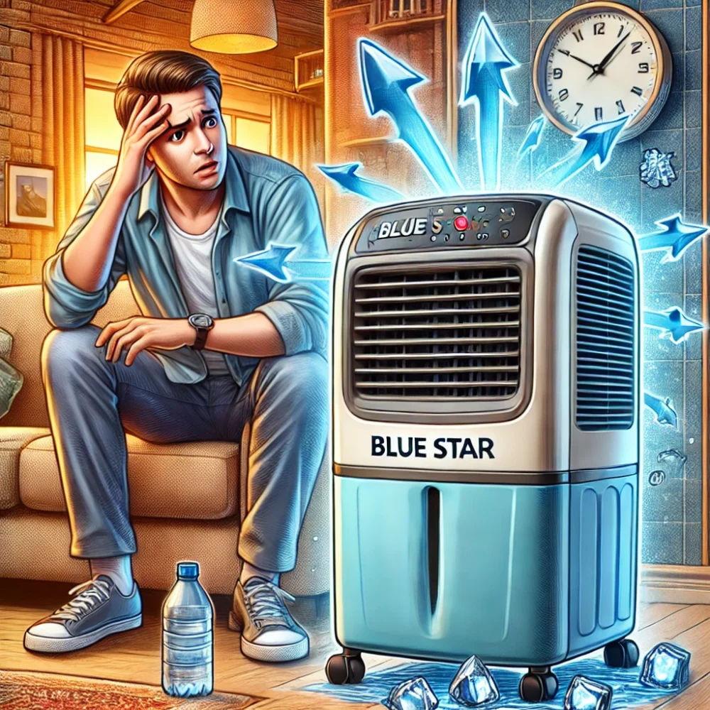 Blue Star air cooler not cooling - Expert repair in Hyderabad | Air Cooler Clinic 7997100067