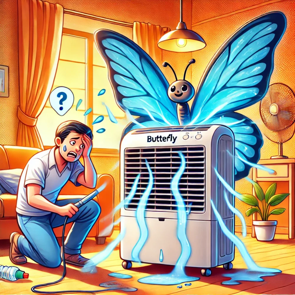 Butterfly air cooler not cooling - Expert repair solutions in Hyderabad | Air Cooler Clinic 7997100067