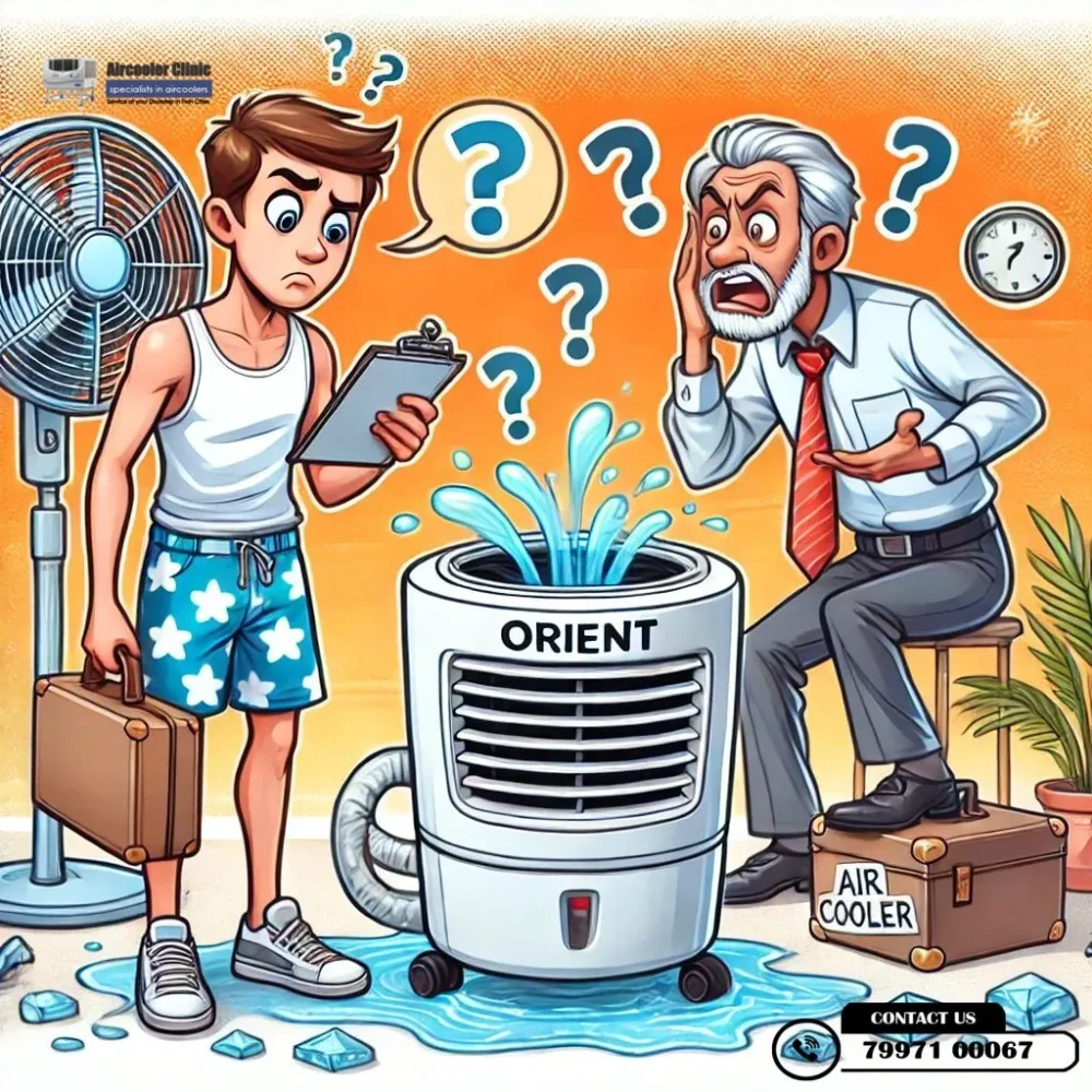 Troubleshoot an Orient Electric air cooler that isn’t blowing cold air – Expert repair tips by Air Cooler Clinic. Call 7997100067 for service