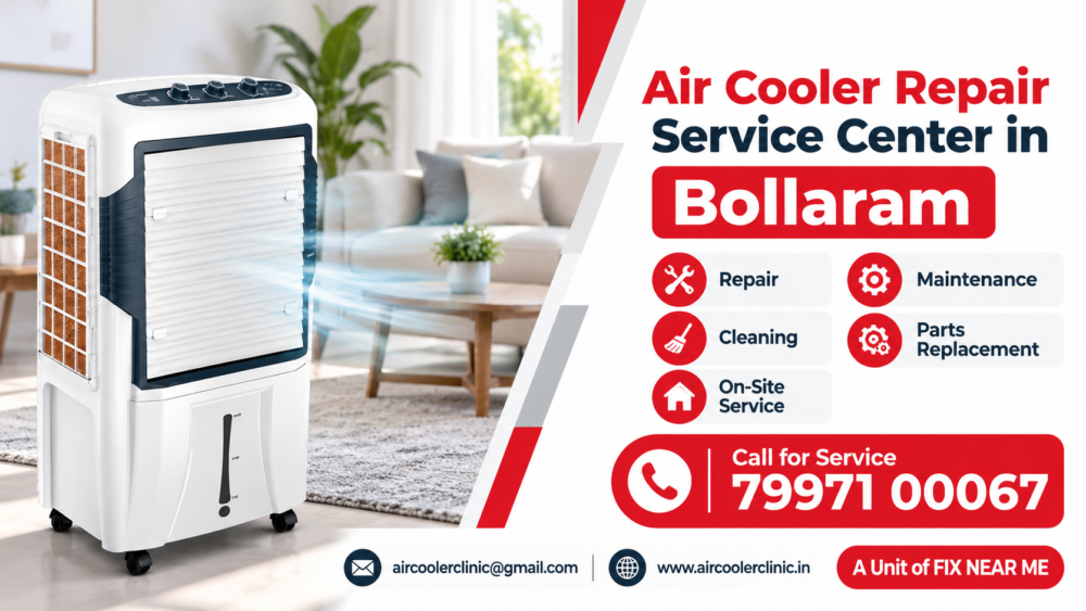 Air cooler repair service center in Bollaram, Hyderabad