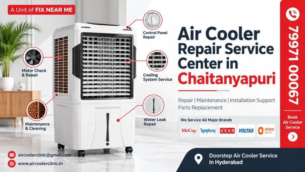 Air cooler repair service center in Chaitanyapuri, Hyderabad