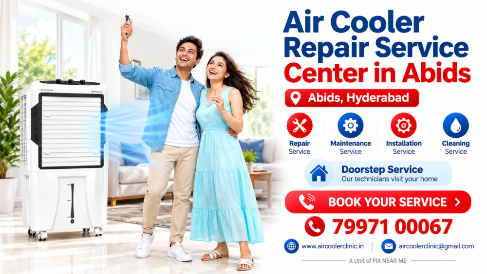 Air cooler repair service center in Abids, Hyderabad