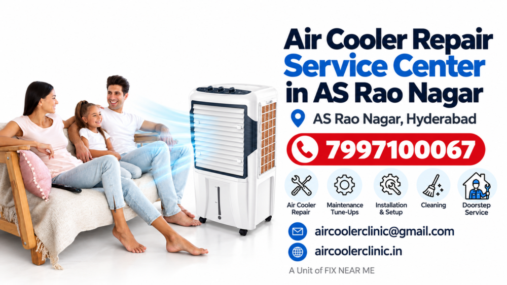 Air cooler repair service center in AS Rao Nagar, Hyderabad