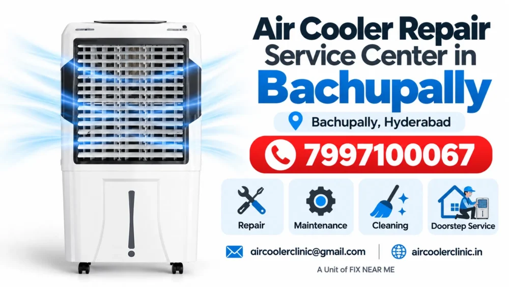 Air cooler repair service center in Bachupally, Hyderabad