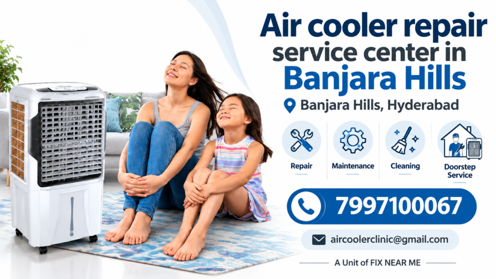 Air cooler repair service center in Banjara Hills, Hyderabad