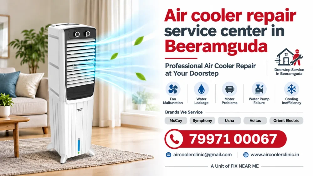 Air cooler repair service center in Beeramguda, Hyderabad