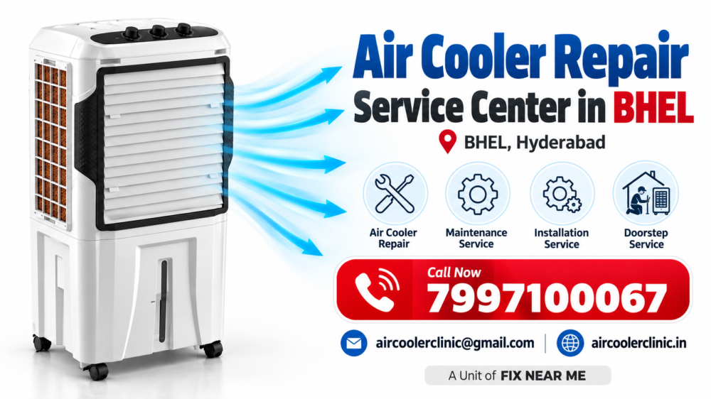 Air cooler repair service center in BHEL, Hyderabad