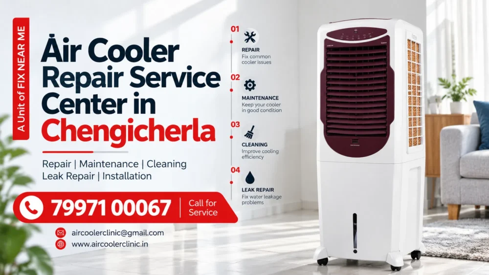 Air cooler repair service center in Chengicherla, Hyderabad
