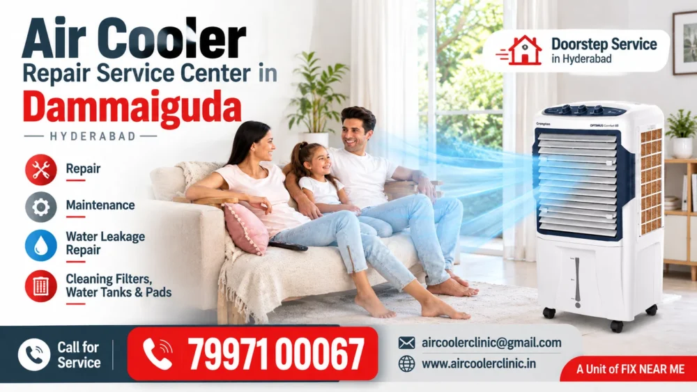 Air cooler repair service center in Dammaiguda, Hyderabad
