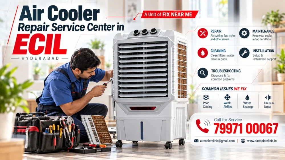 Air cooler repair service center in ECIL, Hyderabad
