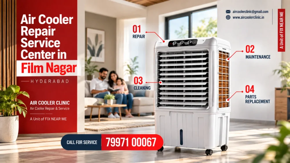 Air cooler repair service center in Film Nagar, Hyderabad