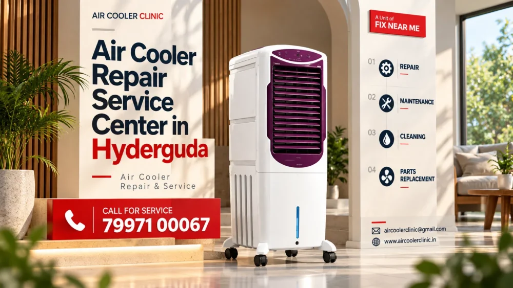 Air cooler repair service center in Hyderguda, Hyderabad
