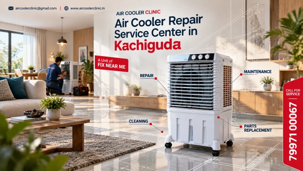 Air cooler repair service center in Kachiguda, Hyderabad