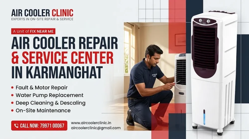Air cooler repair service center in Karmanghat, Hyderabad