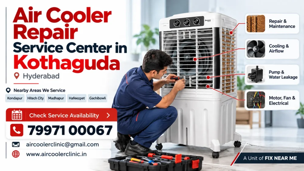 Air Cooler Repair Service Center in Kothaguda, Hyderabad