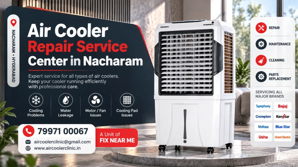 Air cooler repair service center in Nacharam, Hyderabad