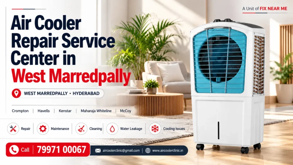 Air cooler repair service center in West Marredpally, Hyderabad