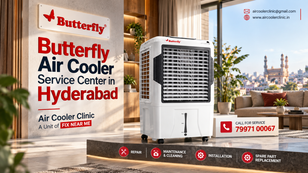 butterfly air cooler service center in hyderabad