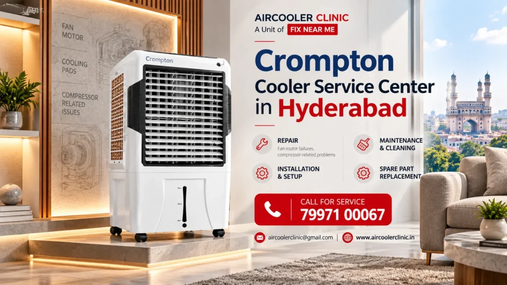 crompton cooler service center in hyderabad