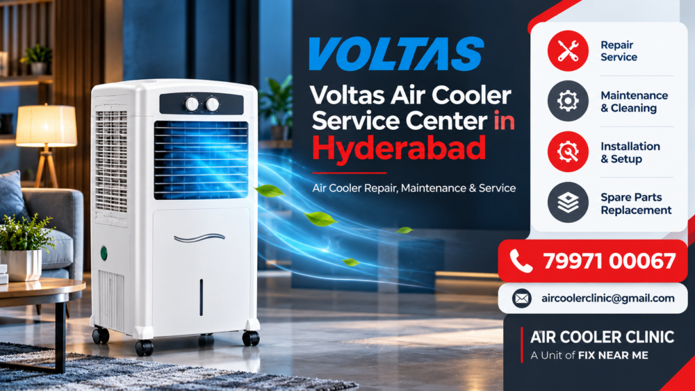 voltas air cooler service center in hyderabad